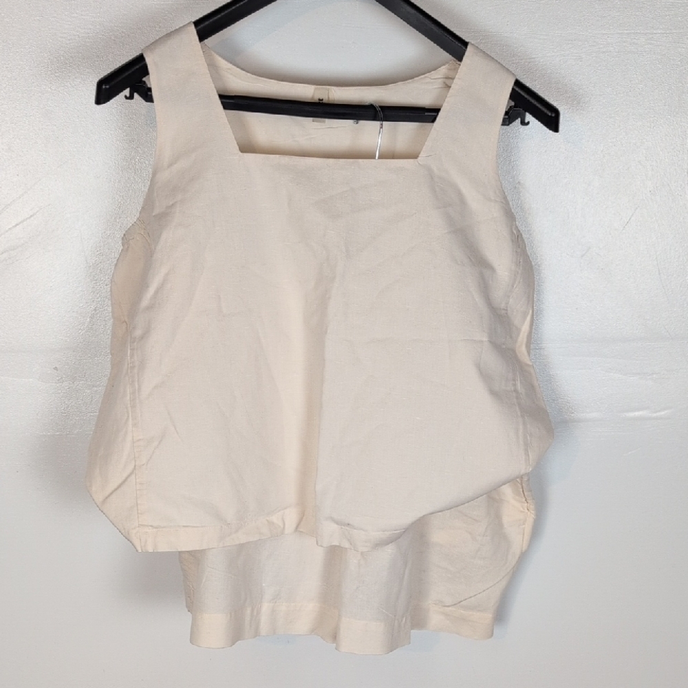 Pact Cream Tank Top Set